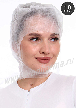 Шапочка одноразовая на завязках унисекс арт. ГУ-12-74-СПД